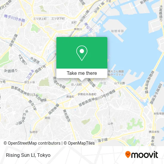 Rising Sun Ll map