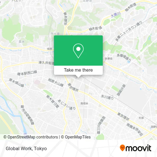Global Work map