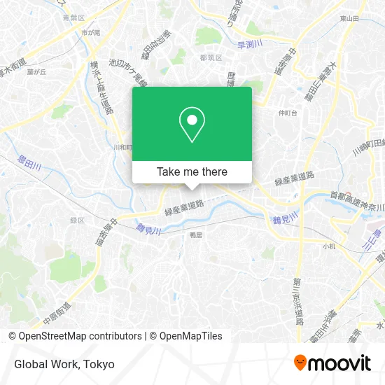 Global Work map