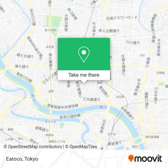 Eatoco map
