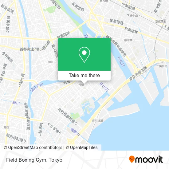 Field Boxing Gym map