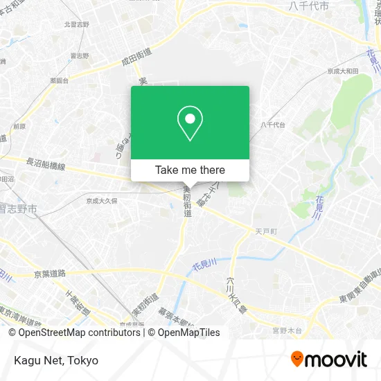 Kagu Net map