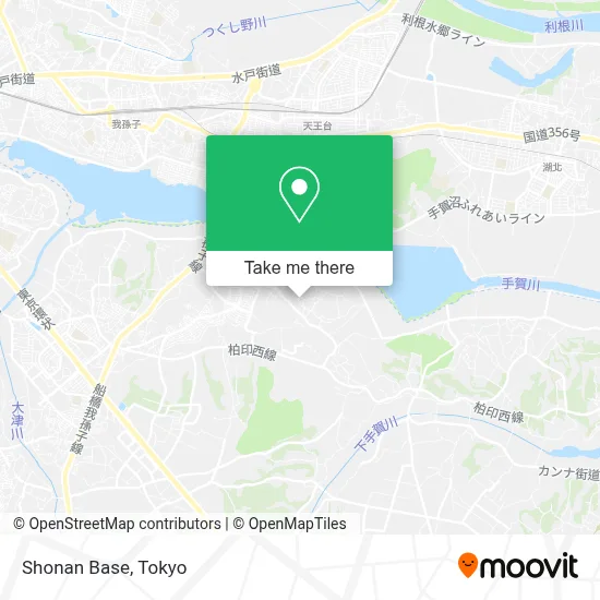 Shonan Base map