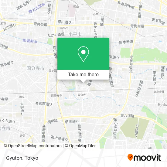 Gyuton map