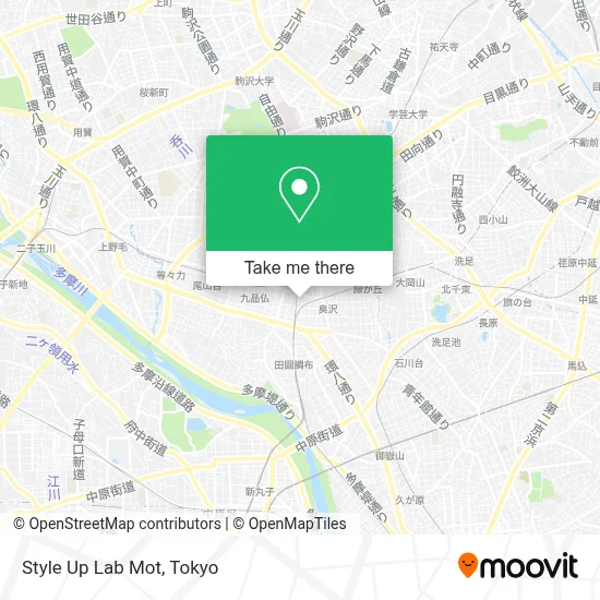 Style Up Lab Mot map