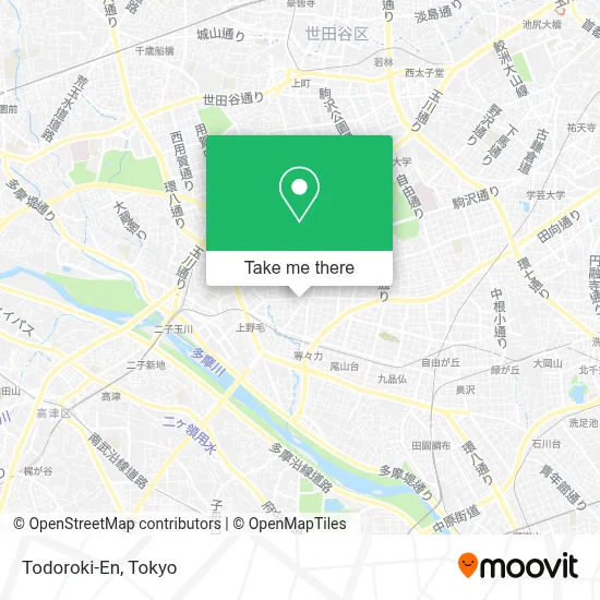 Todoroki-En map