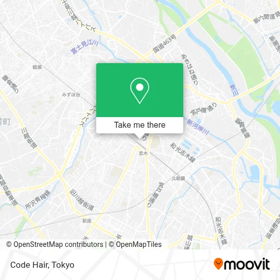 Code Hair map