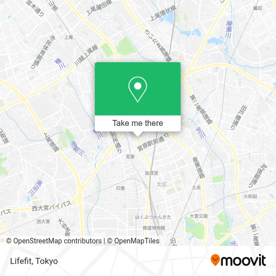 Lifefit map