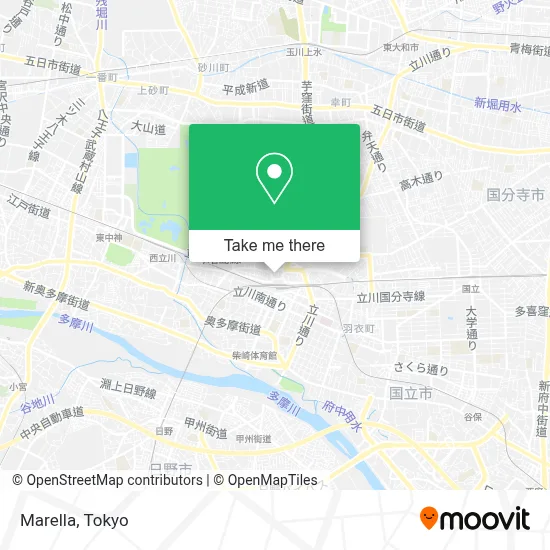 Marella map