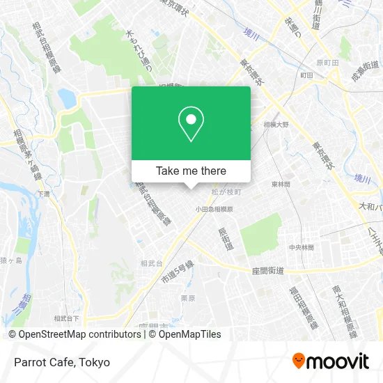 Parrot Cafe map