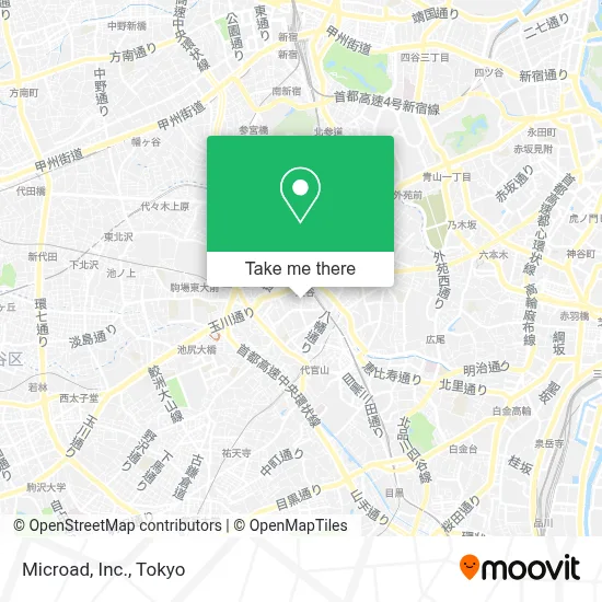 Microad, Inc. map