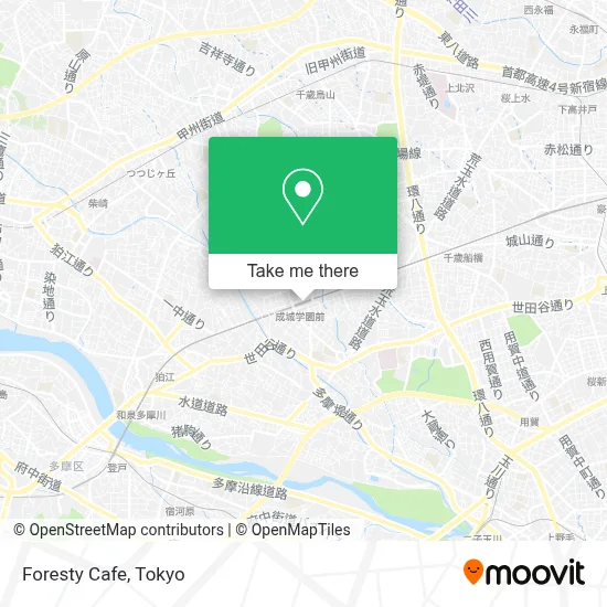 Foresty Cafe map