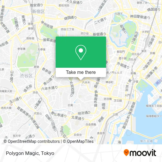 Polygon Magic map