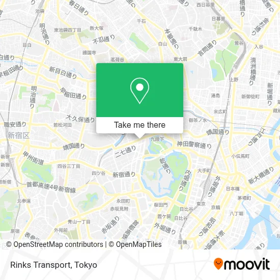 Rinks Transport map