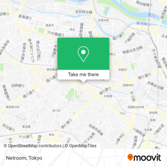 Netroom map