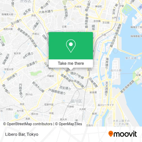 Libero Bar map