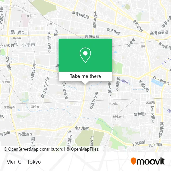 Meri Cri map