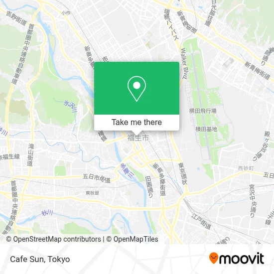 Cafe Sun map