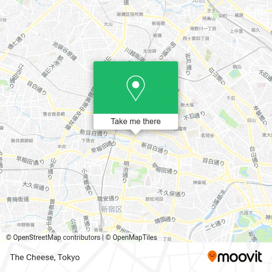 The Cheese map
