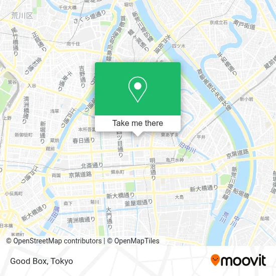 Good Box map