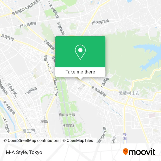 M-A Style map