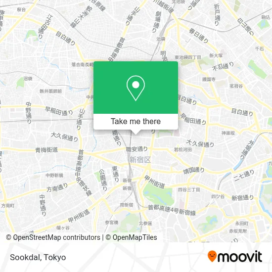 Sookdal map