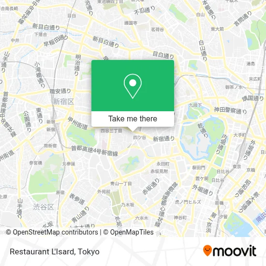 Restaurant L'Isard map