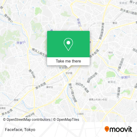 Faceface map