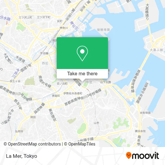 La Mer map