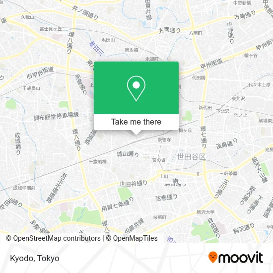 Kyodo map