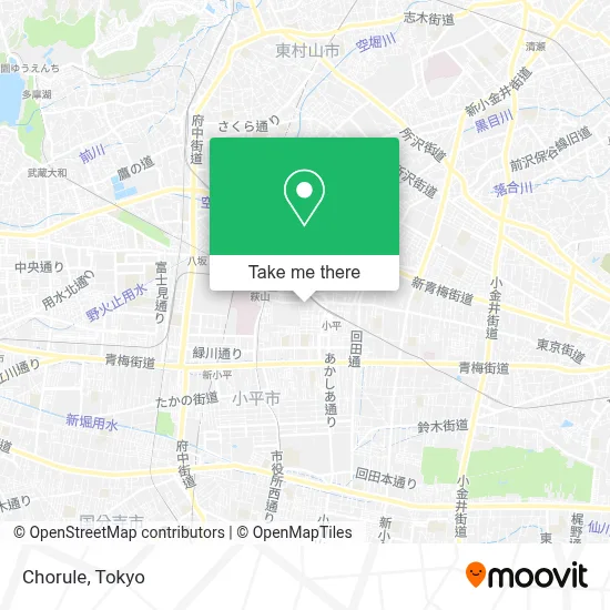 Chorule map