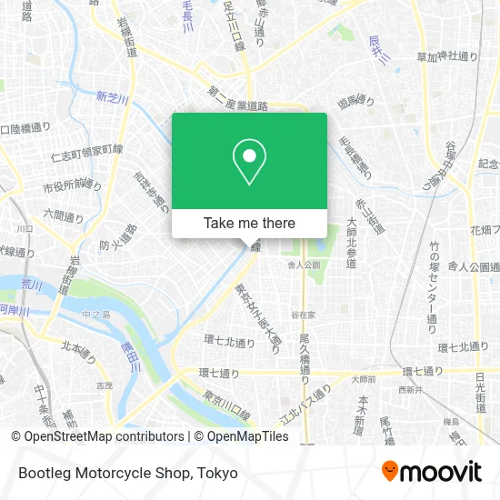 Bootleg Motorcycle Shop map