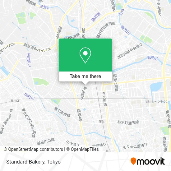 Standard Bakery map