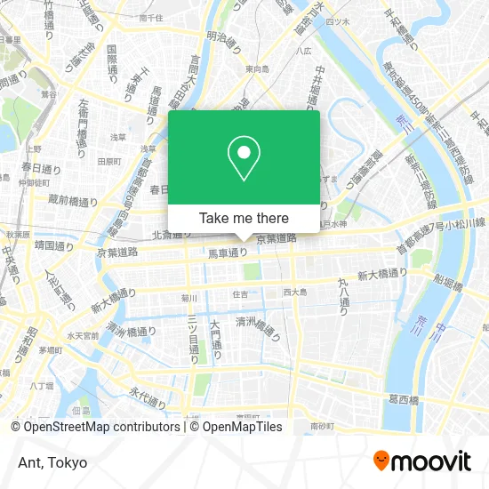 Ant map