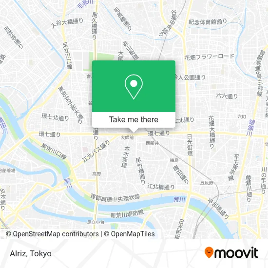 Alriz map