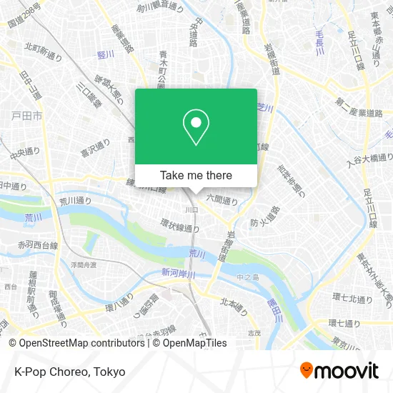 K-Pop Choreo map