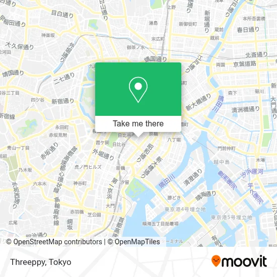 Threeppy map