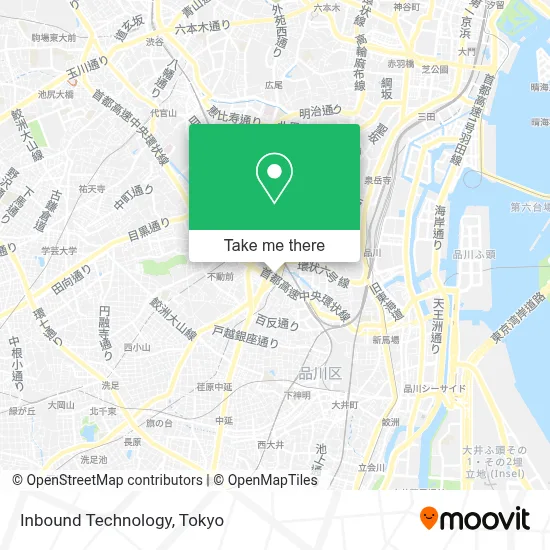 Inbound Technology map