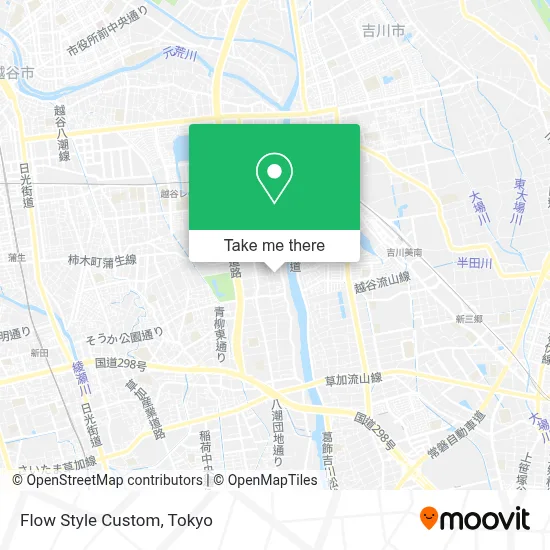 Flow Style Custom map