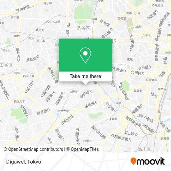 Digawel map