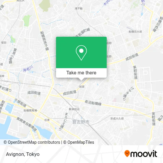 Avignon map