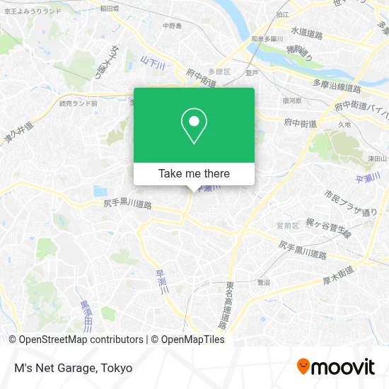 M's Net Garage map