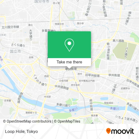 Loop Hole map