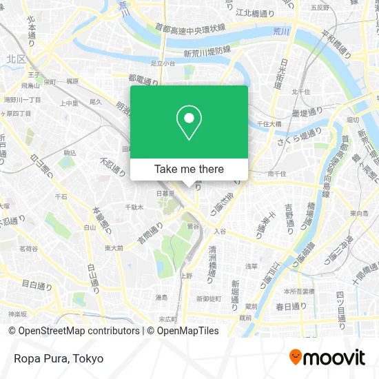 Ropa Pura map