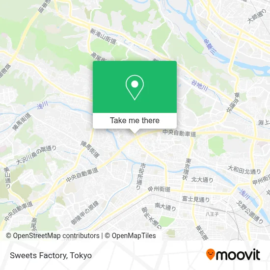 Sweets Factory map