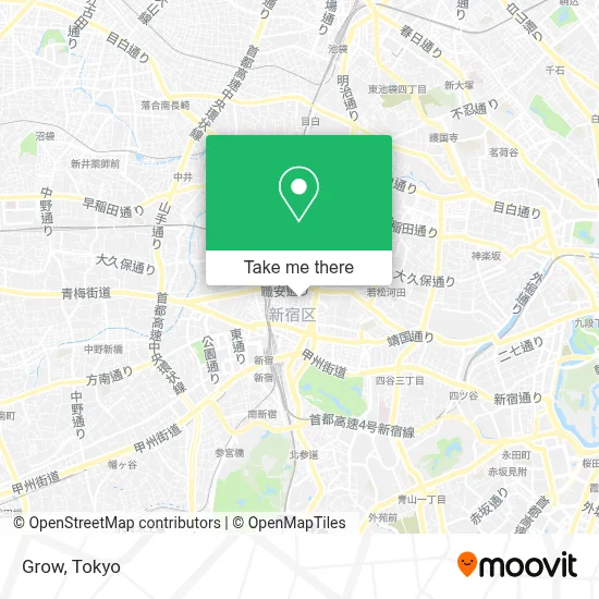 Grow map