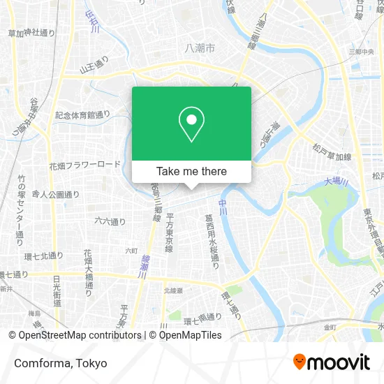 Comforma map