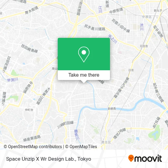 Space Unzip X Wr Design Lab. map