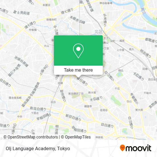 Olj Language Academy map