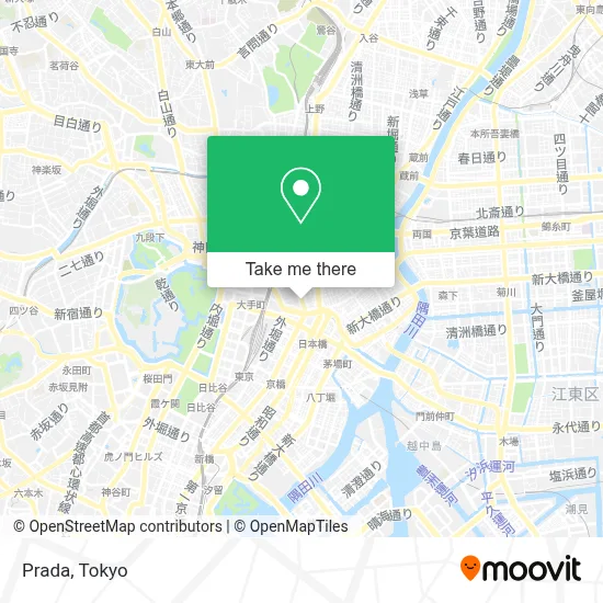 Prada map